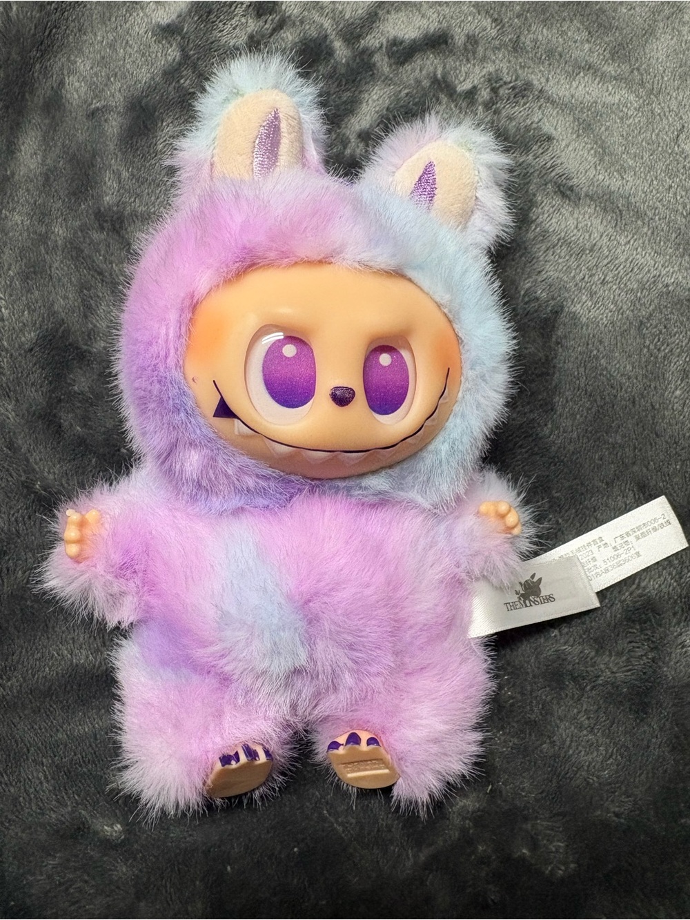 The Dregs Plush Figment — Pastel Purple & Blue Furry Collectible Toy